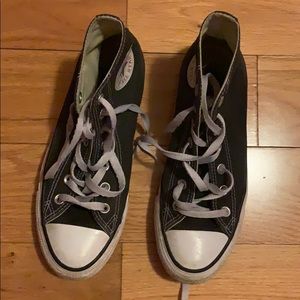 Black Hightop Converse